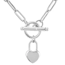 So Charm BijouxCollier Femme So Charm - B3229-ARGENT - Collier Coeur Argenté