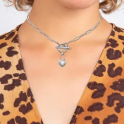So Charm BijouxCollier Femme So Charm - B3229-ARGENT - Collier Coeur Argenté
