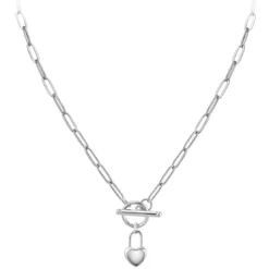 So Charm BijouxCollier Femme So Charm - B3229-ARGENT - Collier Coeur Argenté