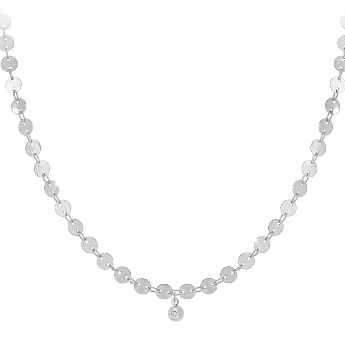 So Charm BijouxCollier Femme So Charm - BD2392-ARGENT-DIAMANT - Collier Mode Argenté