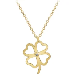 So Charm BijouxCollier Femme So Charm - BD4096-DORE - Collier Trèfle Doré