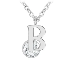 So Charm BijouxCollier Femme So Charm - B1498-B - Collier Initiale Argenté