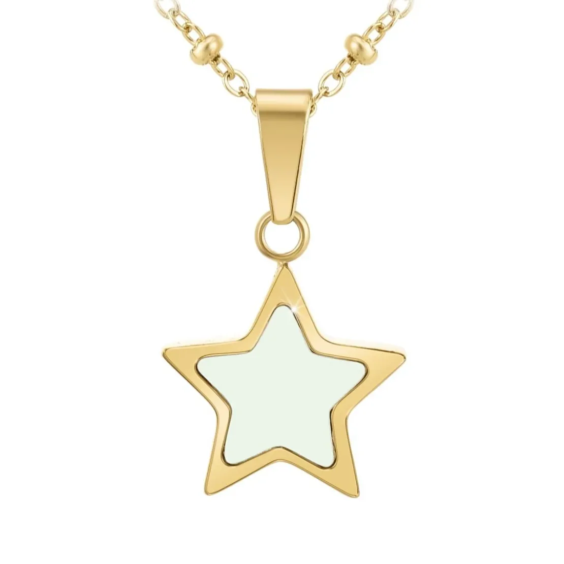 So Charm BijouxCollier Femme So Charm - B3000-DORE - Collier Étoile Doré