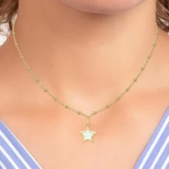 So Charm BijouxCollier Femme So Charm - B3000-DORE - Collier Étoile Doré
