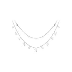 So Charm BijouxCollier Femme So Charm - B2263-ARGENT+B2370-ARGENT - Collier Mode Argenté