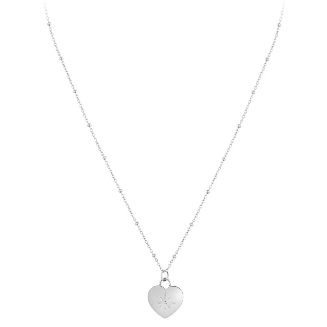 So Charm BijouxCollier Femme So Charm - BD4097-ARGENT - Collier Coeur Argenté
