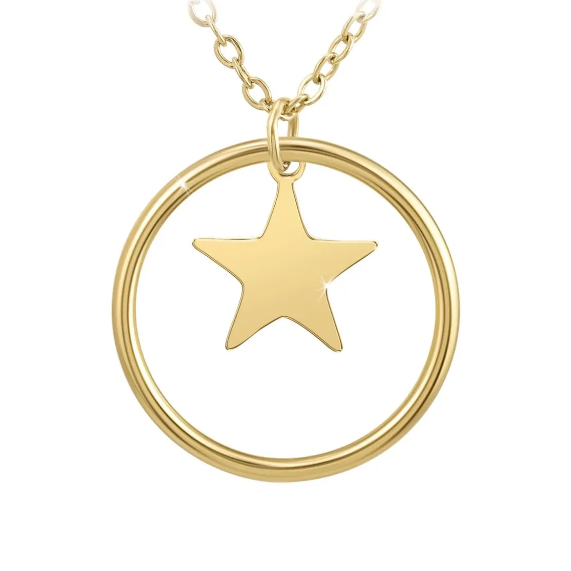 So Charm BijouxCollier Femme So Charm - B3009-DORE - Collier Étoile Doré