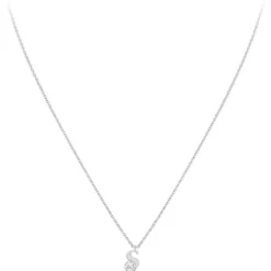 So Charm BijouxCollier Femme So Charm - B1498-S - Collier Initiale Argenté