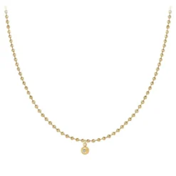 So Charm BijouxCollier Femme So Charm - BD2385-DORE-DIAMANT - Collier Mode Doré