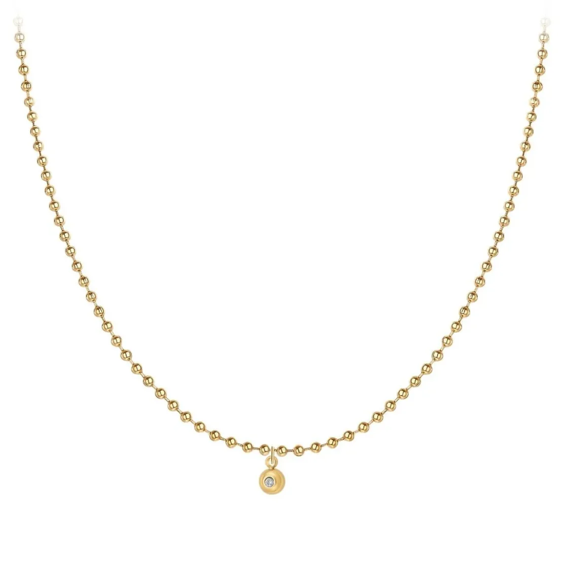 So Charm BijouxCollier Femme So Charm - BD2385-DORE-DIAMANT - Collier Mode Doré