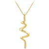So Charm BijouxCollier Femme So Charm - BD1549-COLLIER-DORE-DIAMANT-BLANC - Collier Mode Doré