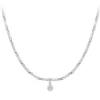 So Charm BijouxCollier Femme So Charm - BD2372-ARGENT-DIAMANT - Collier Mode Argenté