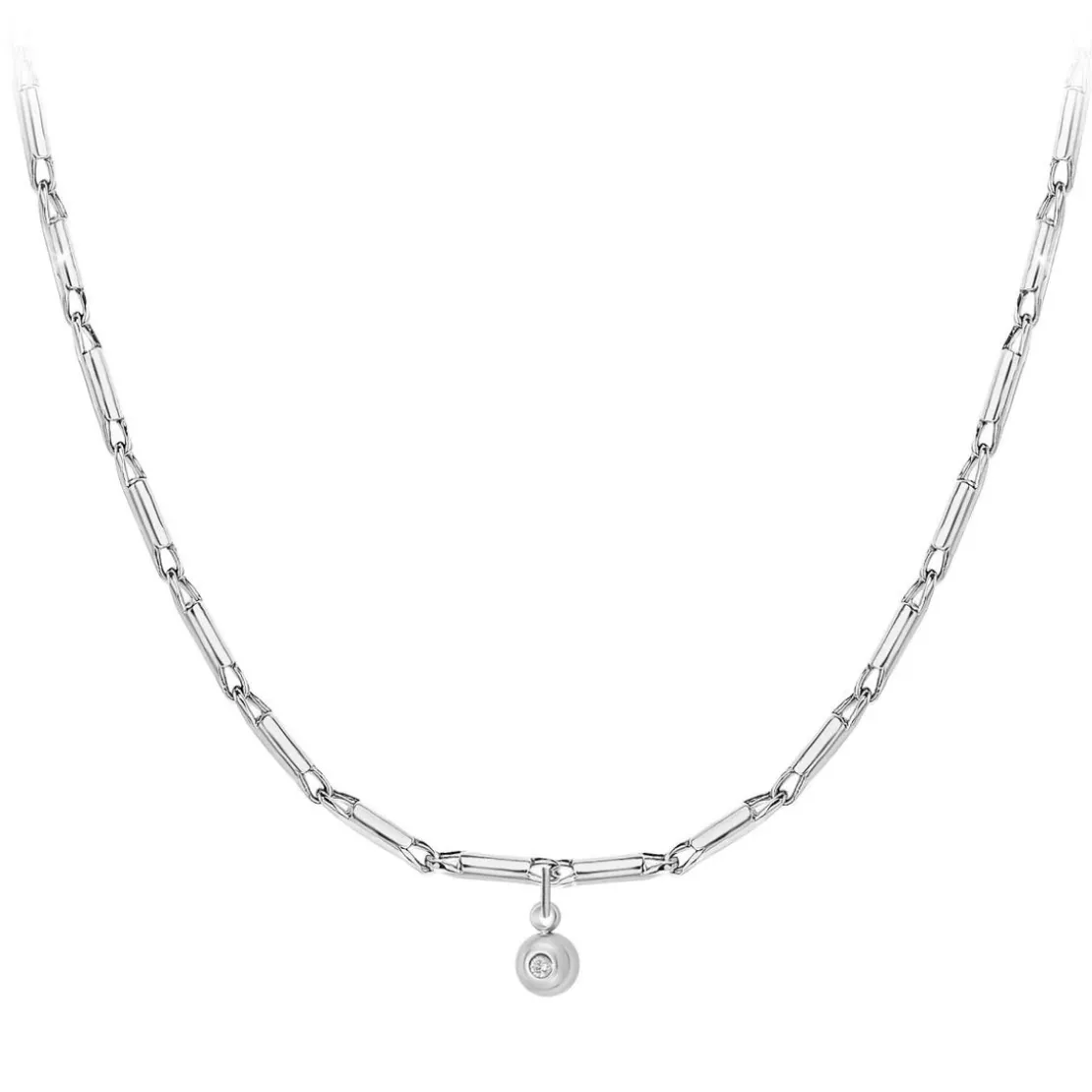 So Charm BijouxCollier Femme So Charm - BD2372-ARGENT-DIAMANT - Collier Mode Argenté