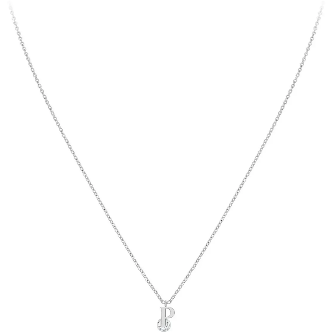 So Charm BijouxCollier Femme So Charm - B1498-P - Collier Initiale Argenté