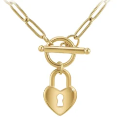 So Charm BijouxCollier Femme So Charm - B3230-DORE - Collier Coeur Doré