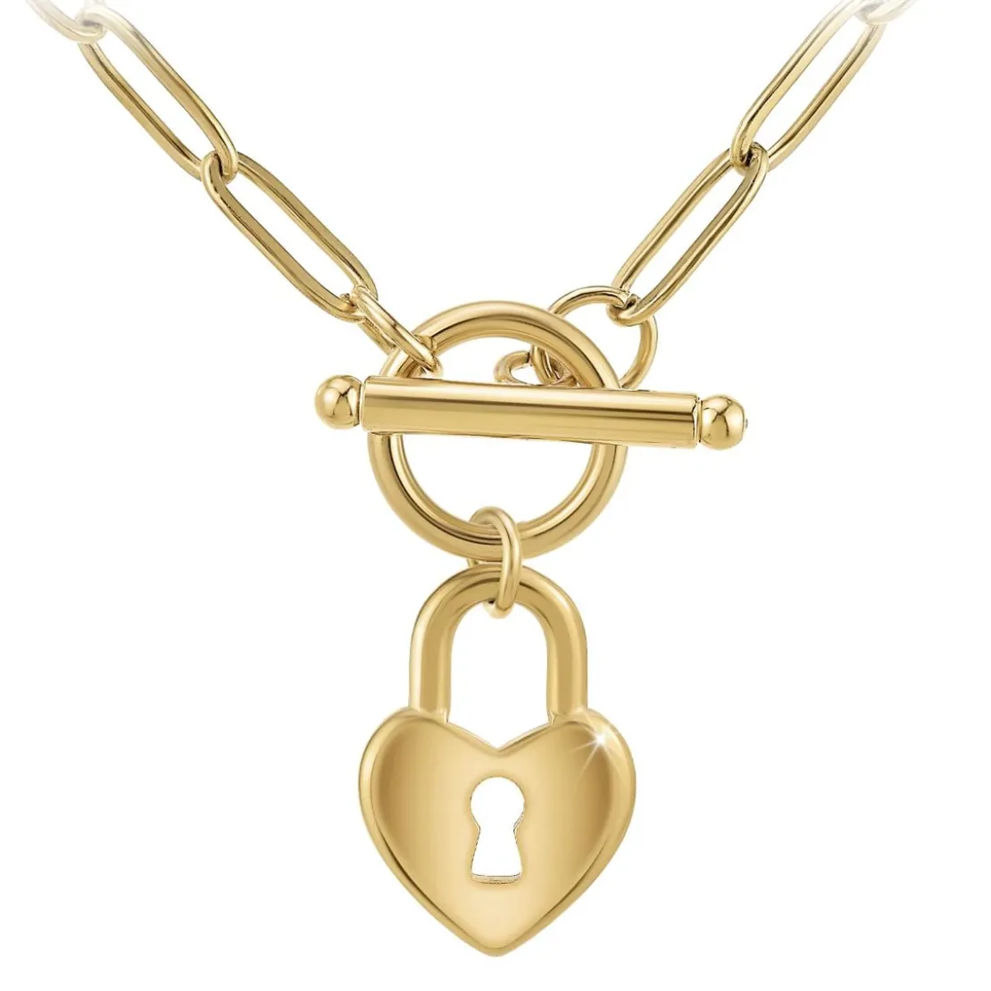 So Charm BijouxCollier Femme So Charm - B3230-DORE - Collier Coeur Doré