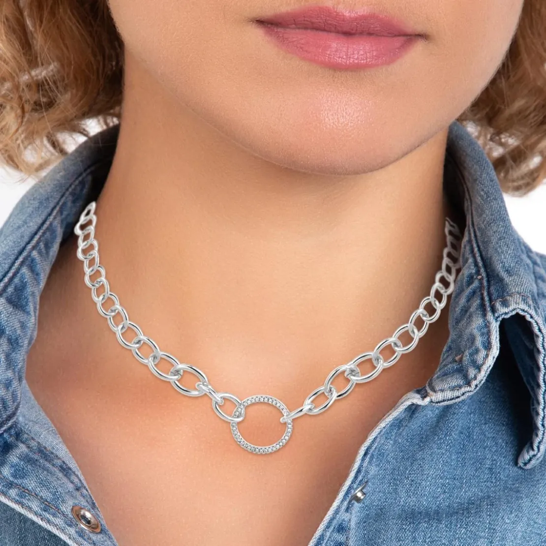 So Charm BijouxCollier Femme So Charm - B2963-ARGENT - Collier Mode Argenté