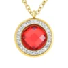 So Charm BijouxCollier Femme So Charm - B2126-ROUGE - Collier Mode Doré