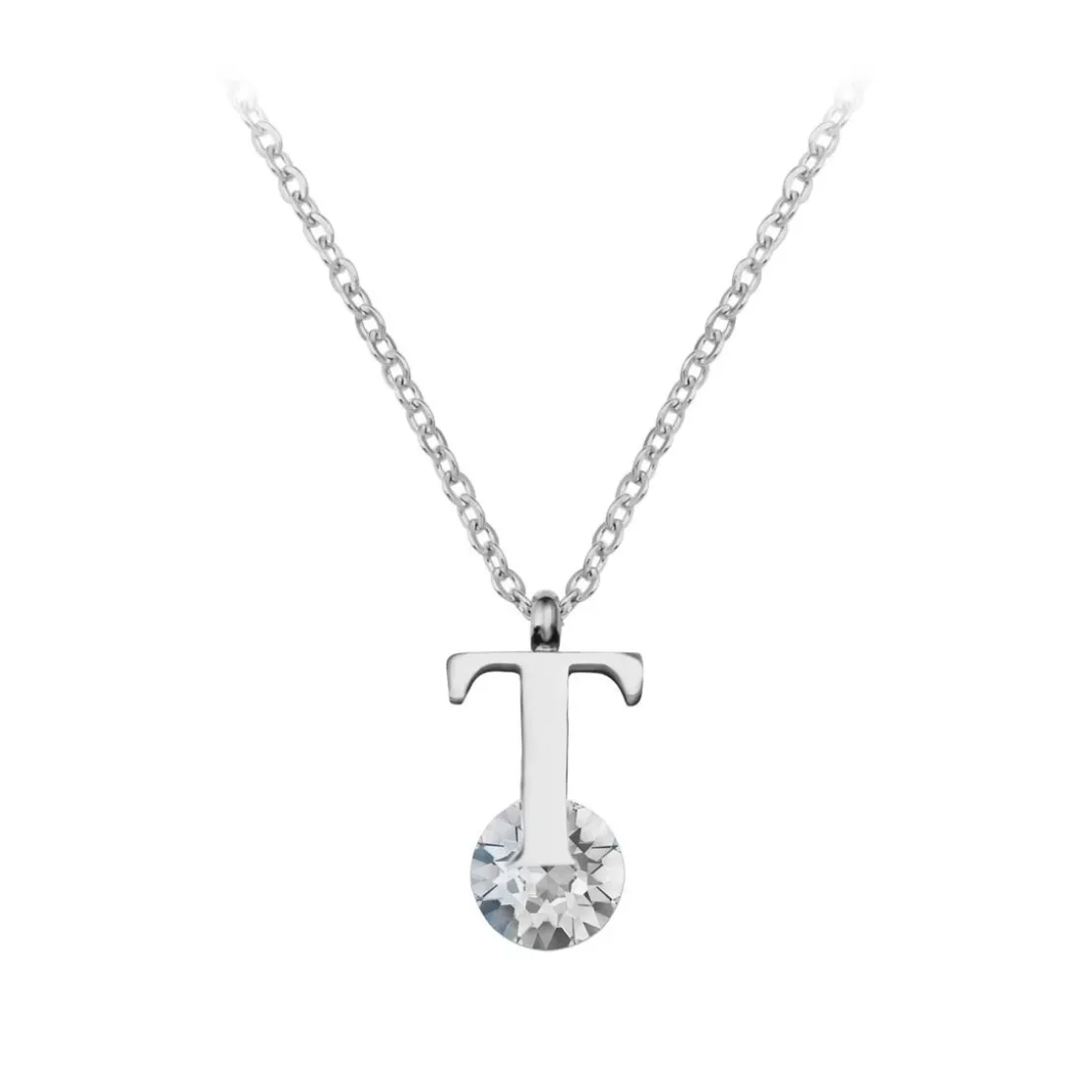 So Charm BijouxCollier Femme So Charm - B1498-T - Collier Initiale Argenté