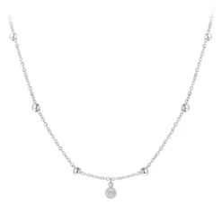 So Charm BijouxCollier Femme So Charm - BD2370-ARGENT-DIAMANT - Collier Mode Argenté