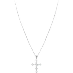 So Charm BijouxCollier Femme So Charm - B4202-ARGENT - Collier Croix Argenté