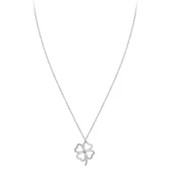 So Charm BijouxCollier Femme So Charm - BD4096-ARGENT - Collier Trèfle Argenté
