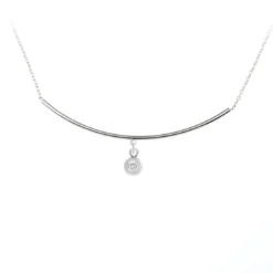 So Charm BijouxCollier Femme So Charm - BD4183-ARGENT-DIAMANT - Collier Mode Argenté