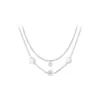 So Charm BijouxCollier Femme So Charm - B2411-ARGENT+B2382-ARGENT-10001-CRYS - Collier Mode Argenté