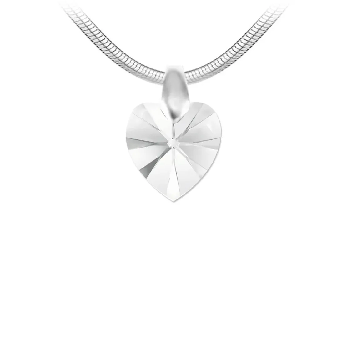 So Charm BijouxCollier Femme So Charm - B4248-CRYS+SN016 - Collier Coeur Argenté