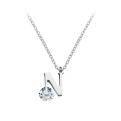 So Charm BijouxCollier Femme So Charm - B1498-N - Collier Initiale Argenté