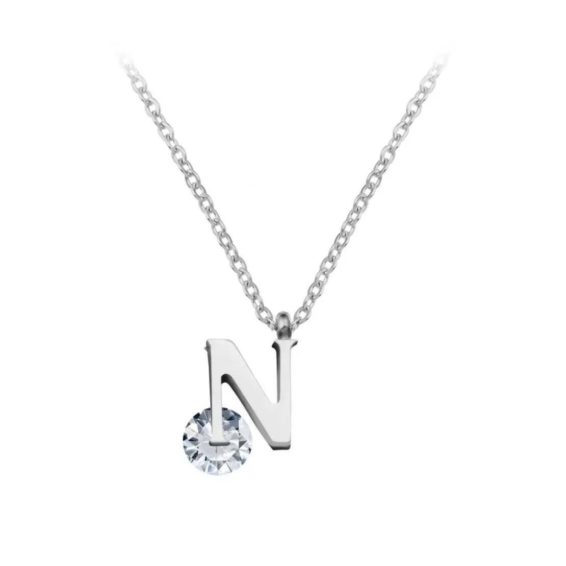 So Charm BijouxCollier Femme So Charm - B1498-N - Collier Initiale Argenté