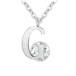 So Charm BijouxCollier Femme So Charm - B1498-G - Collier Initiale Argenté