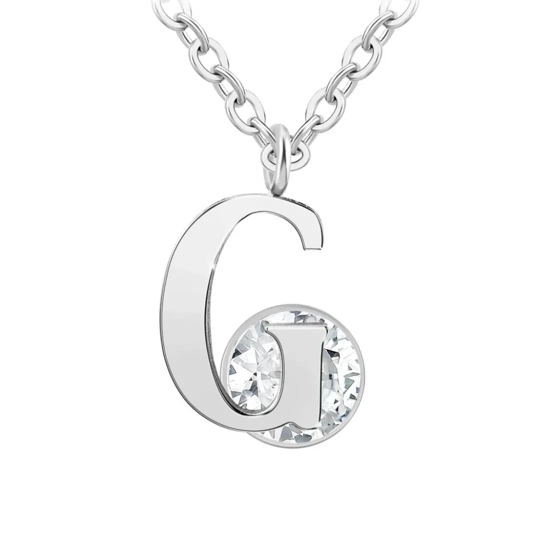 So Charm BijouxCollier Femme So Charm - B1498-G - Collier Initiale Argenté