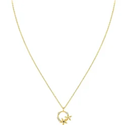 So Charm BijouxCollier Femme So Charm - BD3244-DORE-DIAMANT - Collier Mode Doré