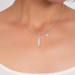 So Charm BijouxCollier Femme So Charm - BD2687-ARGENT-DIAMANT - Collier Mode Argenté