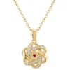 So Charm BijouxCollier Femme So Charm - BD2034-DORE-COLLIER-RUBY - Collier Mode Doré