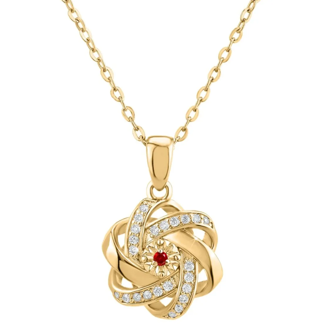 So Charm BijouxCollier Femme So Charm - BD2034-DORE-COLLIER-RUBY - Collier Mode Doré