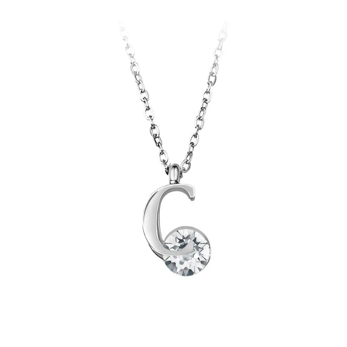 So Charm BijouxCollier Femme So Charm - B1498-C - Collier Initiale Argenté