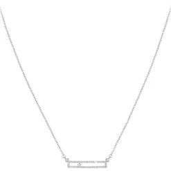 So Charm BijouxCollier Femme So Charm - BD3305-ARGENT-DIAMANT - Collier Mode Argenté