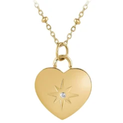 So Charm BijouxCollier Femme So Charm - BD4097-DORE - Collier Coeur Doré