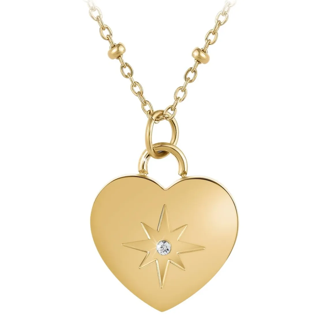 So Charm BijouxCollier Femme So Charm - BD4097-DORE - Collier Coeur Doré