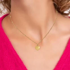 So Charm BijouxCollier Femme So Charm - BD4097-DORE - Collier Coeur Doré
