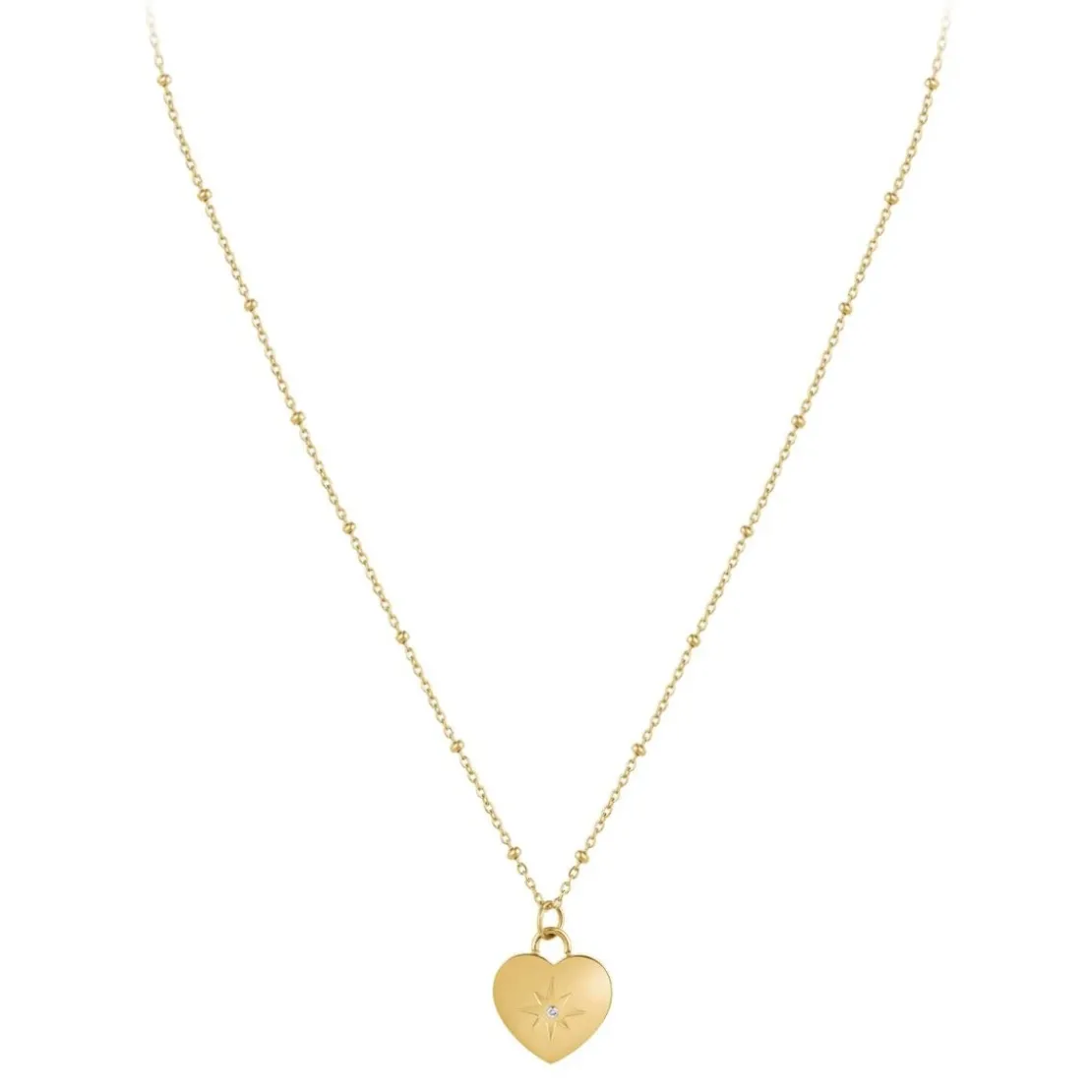 So Charm BijouxCollier Femme So Charm - BD4097-DORE - Collier Coeur Doré