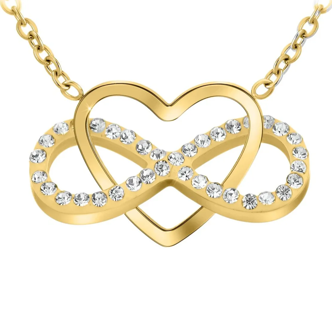 So Charm BijouxCollier Femme So Charm - B2845-DORE - Collier Infini Doré