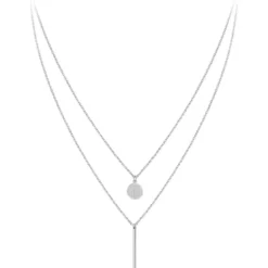 So Charm BijouxCollier Femme So Charm - BD2728-ARGENT-DIAMANT - Collier Mode Argenté