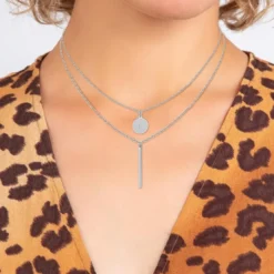 So Charm BijouxCollier Femme So Charm - BD2728-ARGENT-DIAMANT - Collier Mode Argenté