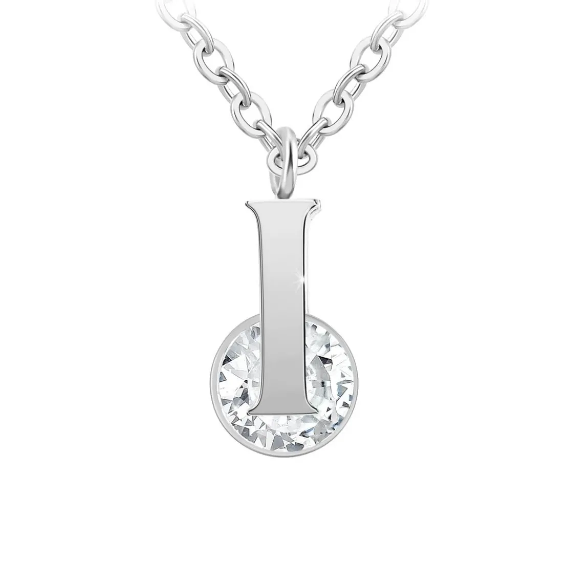 So Charm BijouxCollier Femme So Charm - B1498-I - Collier Initiale Argenté