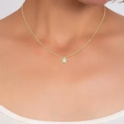 So Charm BijouxCollier Femme So Charm - B3085-DORE - Collier Étoile Doré