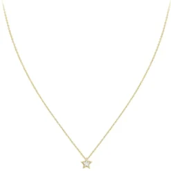 So Charm BijouxCollier Femme So Charm - B3085-DORE - Collier Étoile Doré