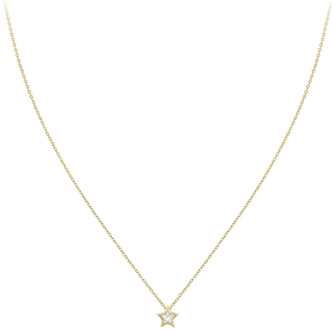 So Charm BijouxCollier Femme So Charm - B3085-DORE - Collier Étoile Doré